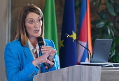 European Parliament President Metsola visits Italy