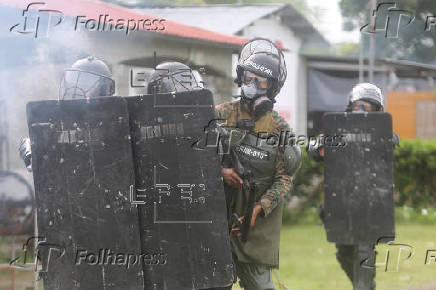 Protesta en Panamá contra reforma de seguridad social