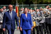 Denmark's Prime Minister Frederiksen visits Germany