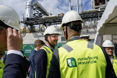 Opening ceremony of carbon capture plant in Brevik