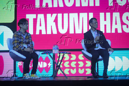 Entrevista Coletiva de imprensa de Takumi Tsutsui e Takumi Hashimoto
