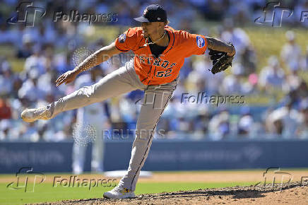 MLB: Houston Astros at Los Angeles Dodgers