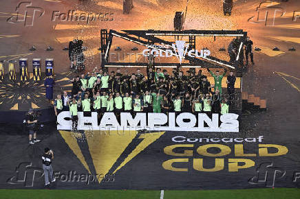 Soccer: Concacaf Gold Cup-Final-Mexico at USA