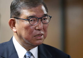 Prime Minister Ishiba reacts following the trade deal with the US