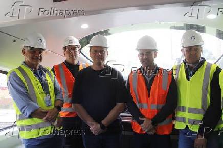 Governador Tarcísio visita obras do monotrilho - SP