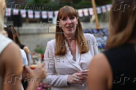Deputy Prime Ministert hosts England Women’s soccer team at 10 Downing Street in London