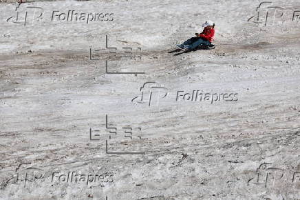 Climate change affects Zugspitze, Germany’s largest glacier