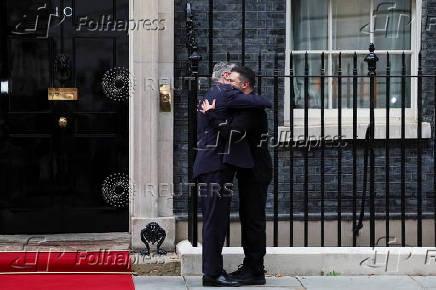British PM Starmer and Ukrainian President Zelenskiy meet in London