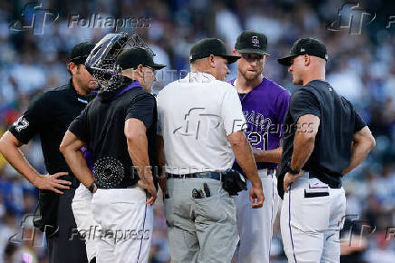 MLB: Los Angeles Dodgers at Colorado Rockies