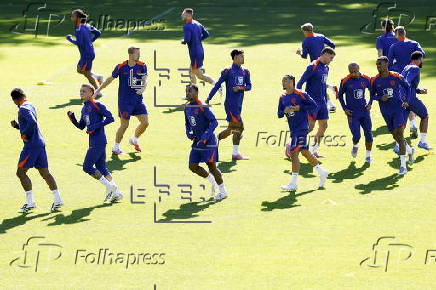 FIFA World Cup 2026 qualification - Netherlands training