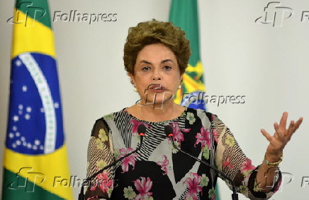 A presidente Dilma Rousseff