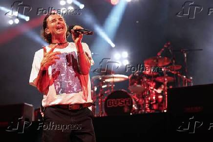 Apresentação da banda Bush no Rio de Janeiro