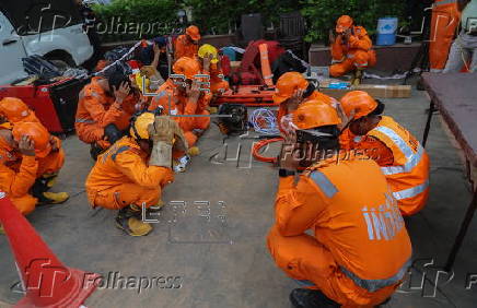 India Nationwide civil defence drill in New Delhi