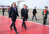 Serbian President Vucic arrives in Moscow ahead of Victory Day celebrations