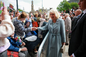Britain's King Charles and Queen Camilla visit Bradford