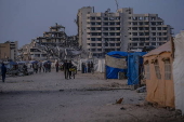 Internally displaced Palestinians from the northern Gaza Strip