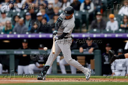 MLB: New York Yankees at Colorado Rockies