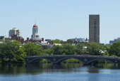 Harvard University Campus in Cambridge Massachusetts