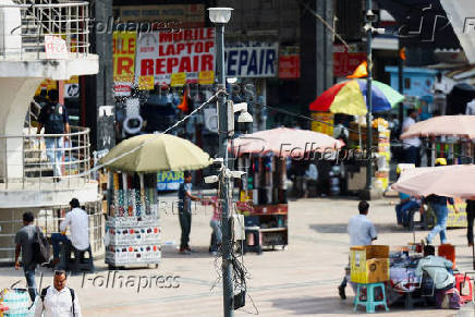 Closed circuit television (CCTV) cameras are pictured at a commercial centre in New Delhi