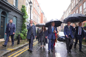 Britain's King Charles visits SXSW London