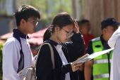 China's national college entrance exam in Beijing