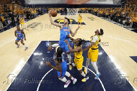 NBA: Finals-Oklahoma City Thunder at Indiana Pacers