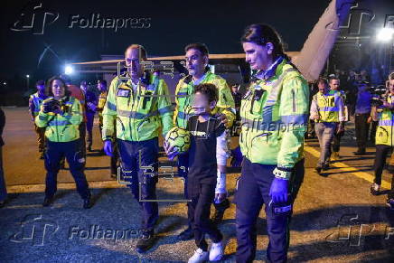 Child survivor of Israeli air strike in Gaza evacuated to Italy