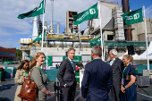 Official opening ceremony of Heidelberg Materials' new carbon capture plant in Brevik