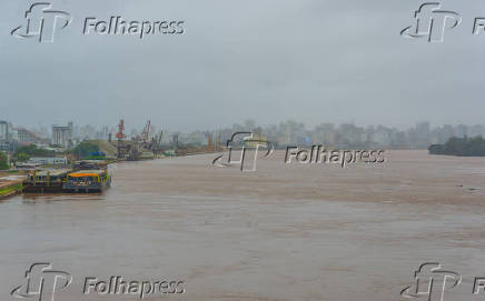 COTA DE INUNDACAO / RIO GUAIBA / CHUVAS