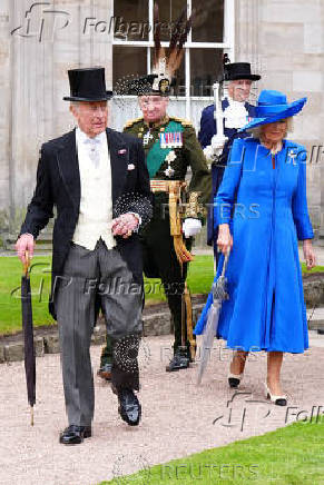 King visits Scotland for Holyrood Week