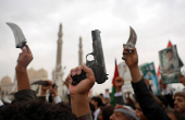 Yemenis rally in Sanaa to show support to Palestinians