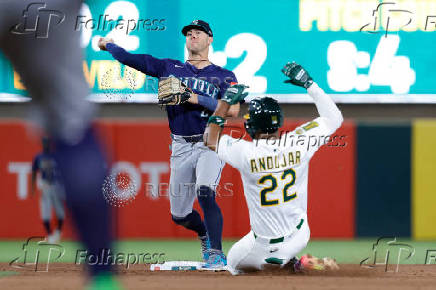 MLB: Seattle Mariners at Athletics