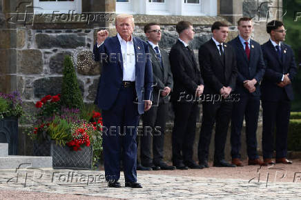 U.S. President Trump visits Scotland