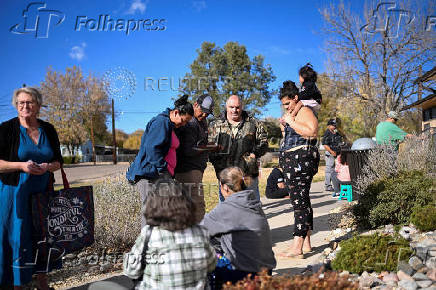 Food pantry is busy, weeks into the continuing U.S. government shutdown, in Fountain