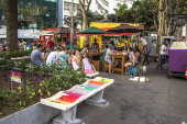 Food truck na avenida Paulista