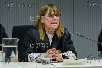 Acto de toma de posesión de los magistrados Manuela Fernández Prado, Alonso Guevara, Fernando Ruiz Piñeiro y Ramón Gallo como presidentes de las salas de Apelación, Penal, Contencioso-Administrativo y Social de la Audiencia Nacional