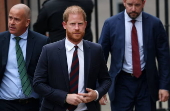 Britain’s Prince Harry in court over legal challenge to security costs