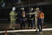 Incêndio na PUC-PR  em Curitiba
