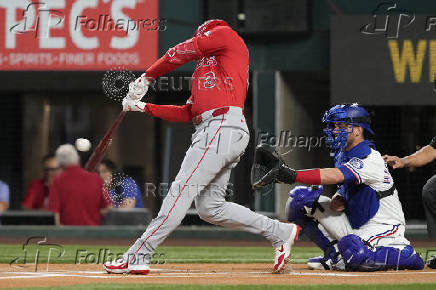MLB: Los Angeles Angels at Texas Rangers