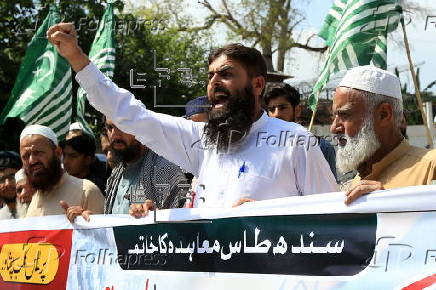 PMML Protests India?s Suspension of Indus Water Treaty Over Peshawar?s Pahalgam Attacks