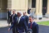 Chegada dos Chanceleres que participarão da primeira reunião do BRICS no RJ