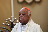 Cardinal Wilton Gregory attends a Sunday Mass in the church of Immaculate Conception of Mary in Grottarossa (Immacolata Concezione di Maria a Grottarossa), in Rome
