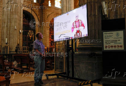 Cardinal Robert Prevost of the United States was announced as Pope Leo XIV