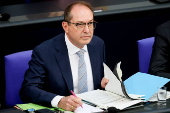 German parliament question session in Berlin