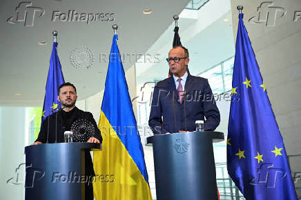 Ukraine's President Zelenskiy visits Germany
