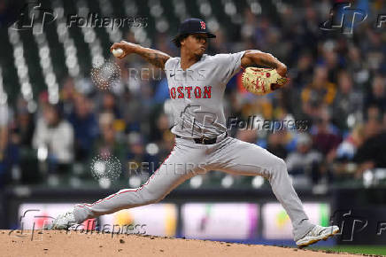MLB: Boston Red Sox at Milwaukee Brewers