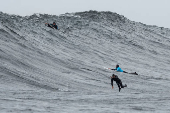 Big wave surfing in Cape Town, South Africa