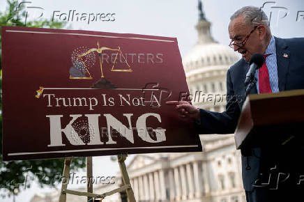 Democratic Senators Hold Press Conference on U.S. President Donald Trump's Tax and Spending Bill