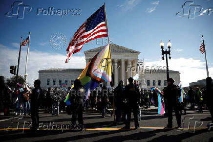 U.S. Supreme Court hears appeal on ban of transgender care for minors, in Washington