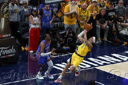 NBA: Finals-Oklahoma City Thunder at Indiana Pacers